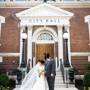 Anne Barge wedding gown